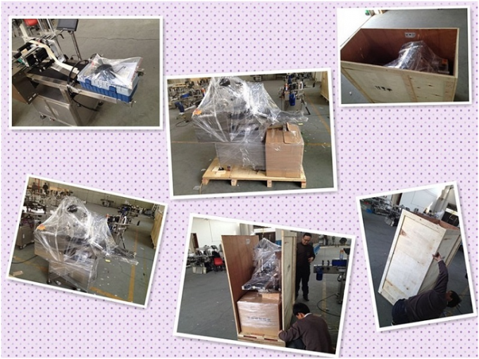 HAY SUS304 자동 귀환 제어 장치 모터 자동적 인 둥근 병 레테르를 붙이는 기계 PLC 통제