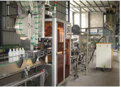 PVC 및 PET 병용 방수 및 방청 수축 슬리브 라벨 기계