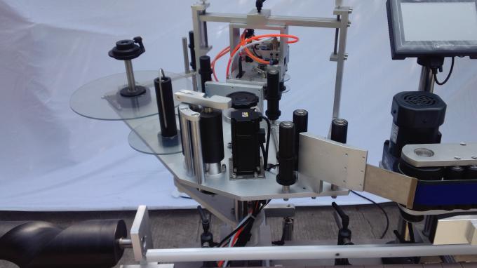 양면 또는 단면 220V 1.5HP 50 / 60HZ 용 플라스틱 태그 라벨링 기계