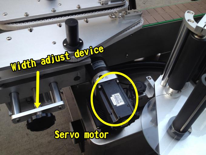 Opp 병 고속 뜨거운 용해 접착제를위한 자동적 인 스티커 도포 구 기계