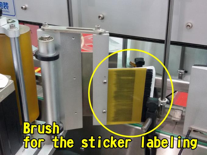 부대 공장 고속 60-350 PC / 분을위한 평면 자동적 인 레테르를 붙이는 기계