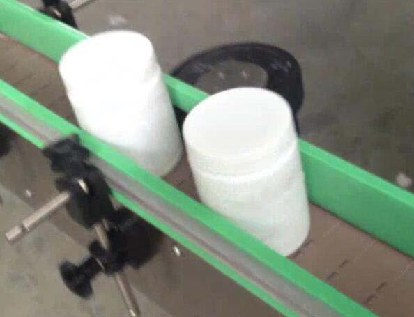 bround suger 단지를위한 둥근 병 레테르를 붙이는 기계, 병에 넣고 레테르를 붙이는 기계