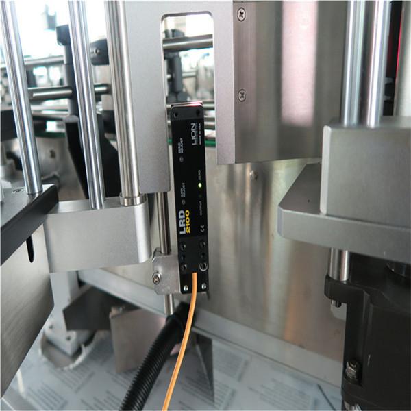 음료 / 매일 화학 제품을위한 Rond 병 자동적 인 레테르를 붙이는 기계