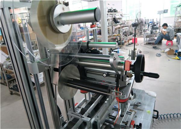 컨베이어 / 정상 레테르를 붙이는 장비를 가진 자동 최고 레테르를 붙이는 기계 평면 상표 도포 구