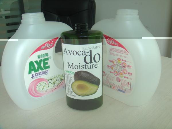 상표 도포 구, 병을위한 상표 도포 구 기계의 주위에 정면 / 뒤 및 포장