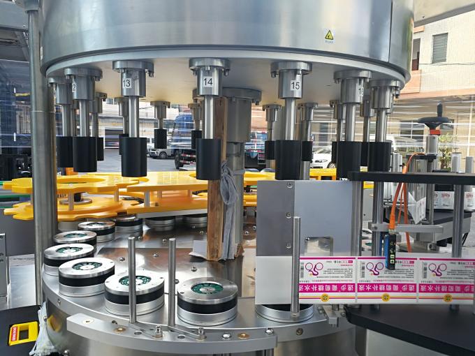 회전 기능을 가진 고속 회전하는 스티커 레테르를 붙이는 기계