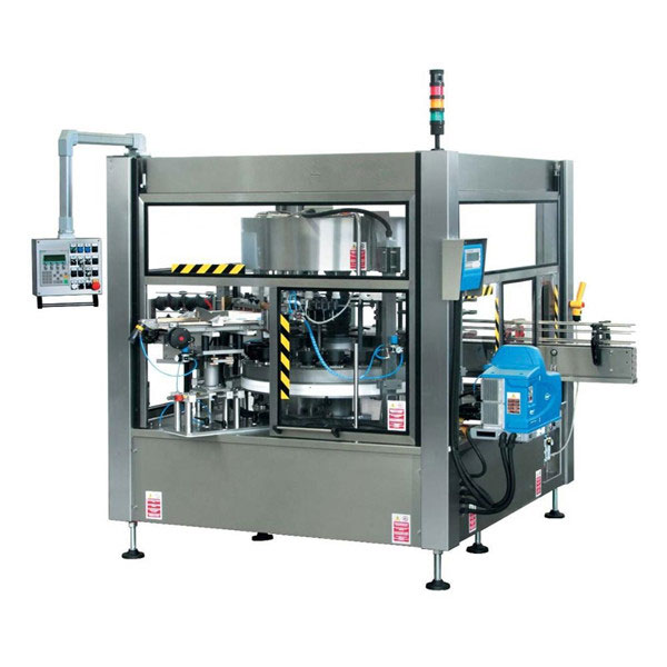 CE 전체 자동 병 날개 회전 스티커 라벨 기계