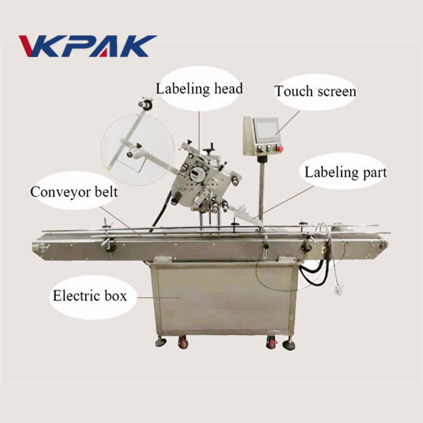 전기 눈 자동 평면 라벨 어플리케이터 라이터 라벨링 기계