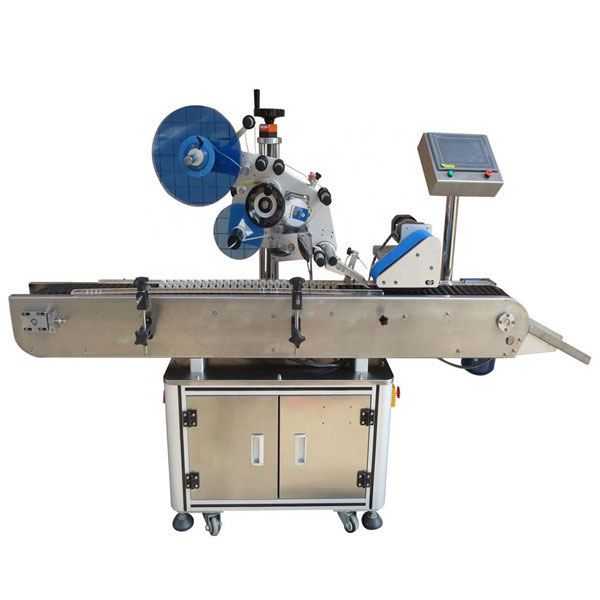 고속 Sus304 경제 자동적 인 페니실린 병 작은 유리 병 레테르를 붙이는 기계