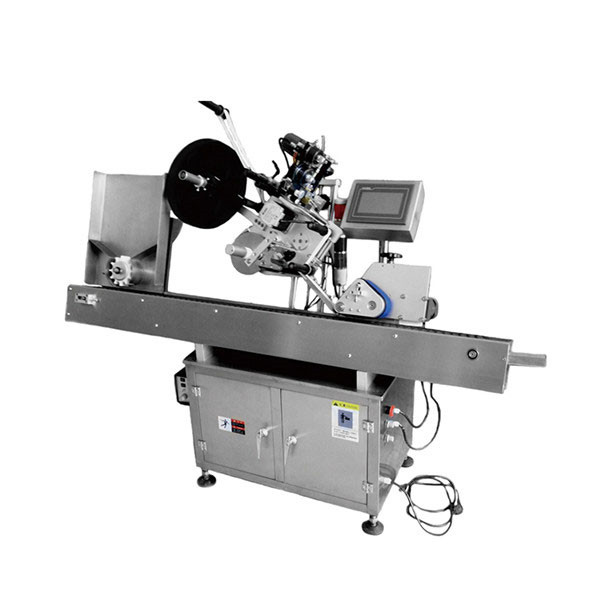고속 Sus304 자동 접착 스티커 둥근 병 작은 유리 병 레테르를 붙이는 기계