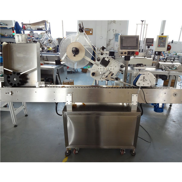 소형 병을위한 PLC 통제 경제 자동적 인 작은 유리 병 수평 한 레테르를 붙이는 기계