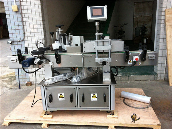 음료 기업을위한 과일 / 야채 주스 둥근 병 스티커 레테르를 붙이는 기계