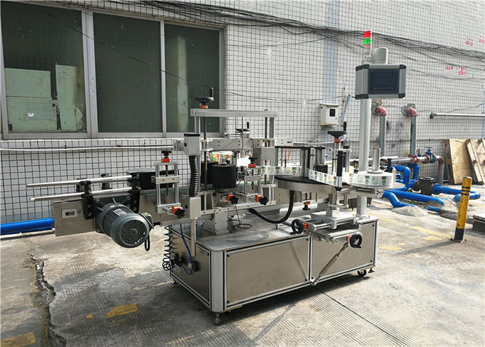 편평한 병을위한 자동 접착 레테르를 붙이는 기계, 병을위한 상표 도포 구 기계