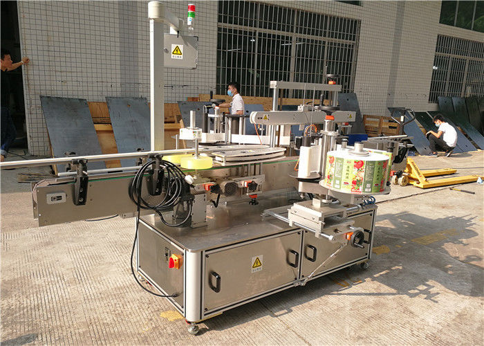 중국 편평한 병을위한 자동 접착 레테르를 붙이는 기계, 병을위한 상표 도포 구 기계 협력 업체