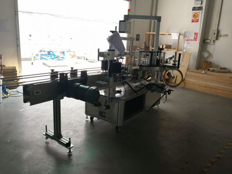 중국 편평한 병 감압 성 레테르를 붙이는 기계 하나 측 또는 쌍방 협력 업체