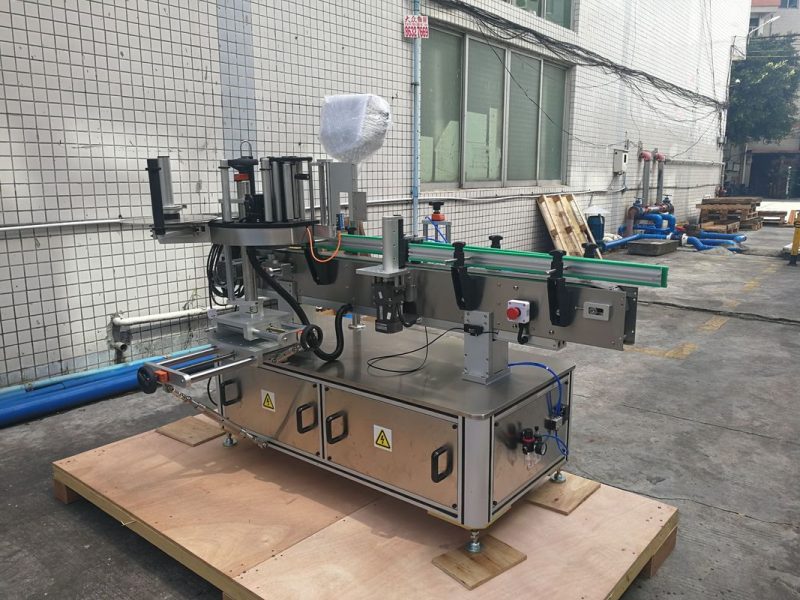 중국 자동 접착 자동적 인 둥근 병 스티커 레테르를 붙이는 기계 PLC 통제 협력 업체